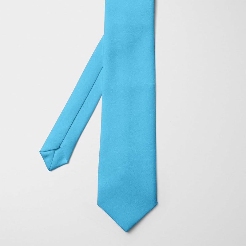 SEVENHEAD Store Solid Color Ties 3.15 Inch (8CM) for Men Pure Color Satin Neckties Formal Mens Ties Wedding Businesss - Image 3